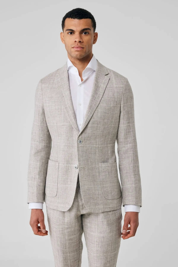Checked Blazer Bergomi