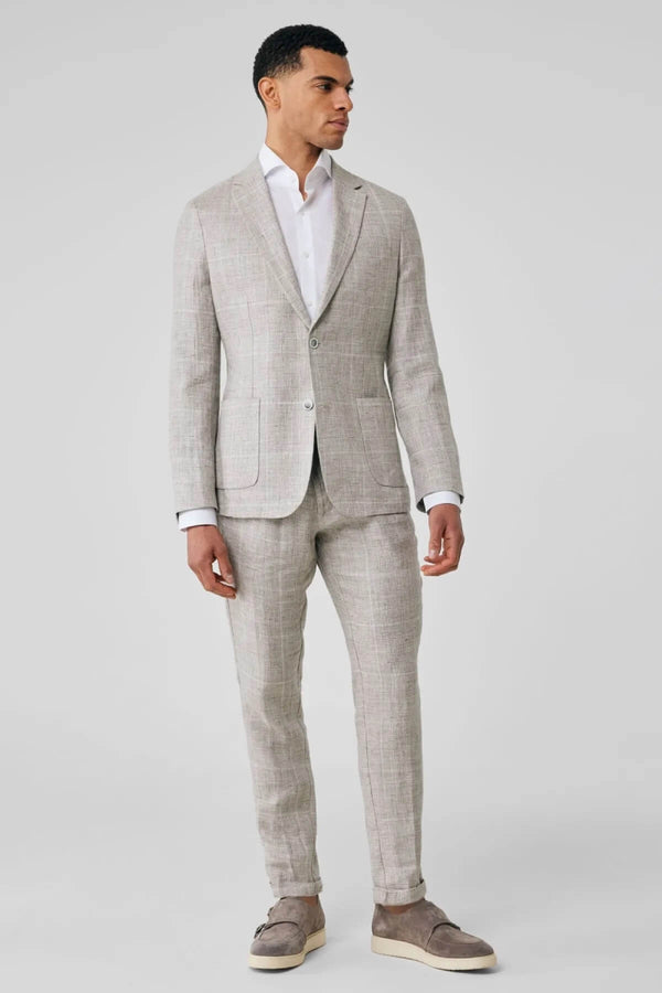 Checked Blazer Bergomi