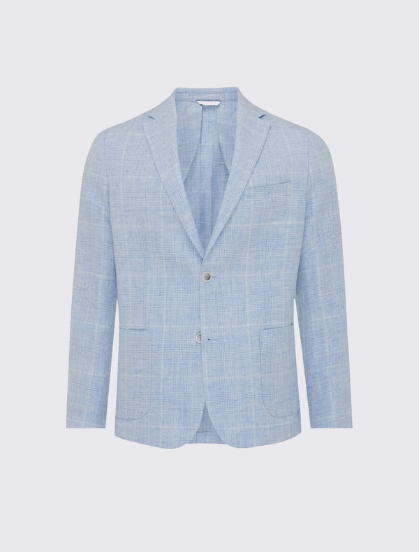 Checked Blazer Bergomi