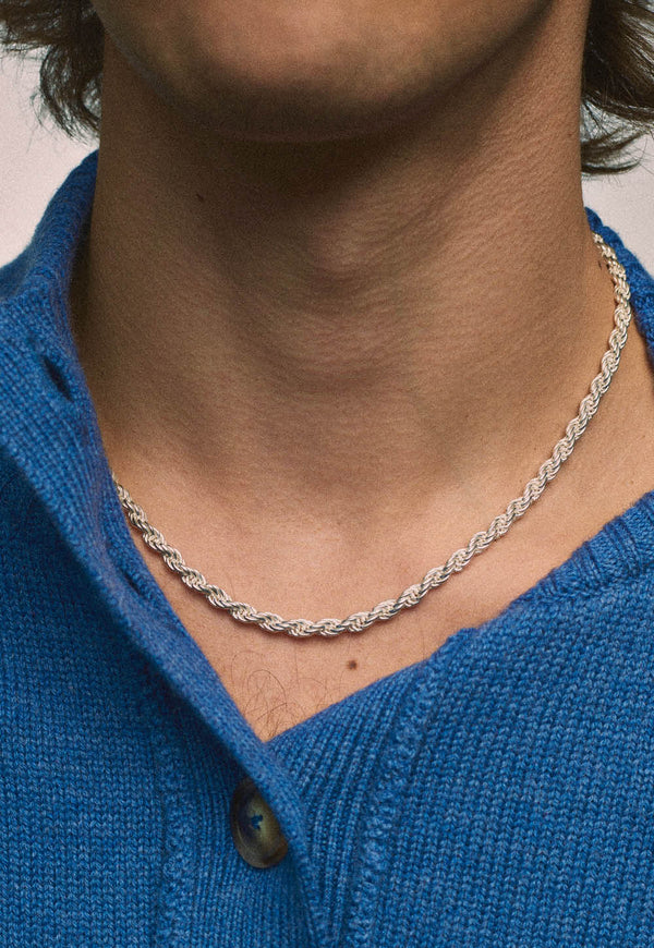 Jackie Necklace Silver 43cm