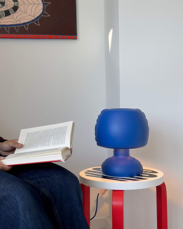 Table Lamp Freddy Matte Indigo