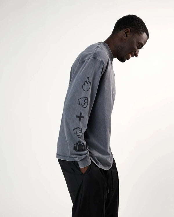 Text Tee Longsleeve