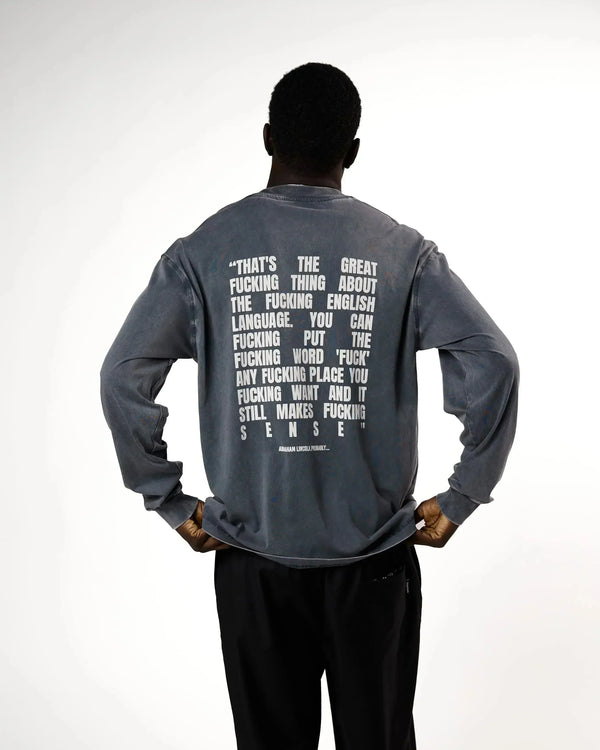 Text Tee Longsleeve