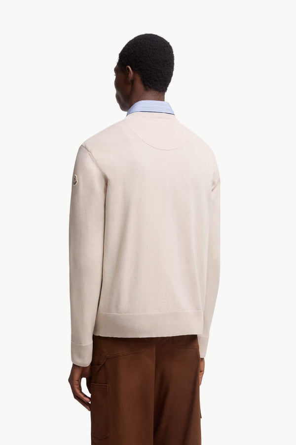 Embroidered Monogram Cotton Jumper