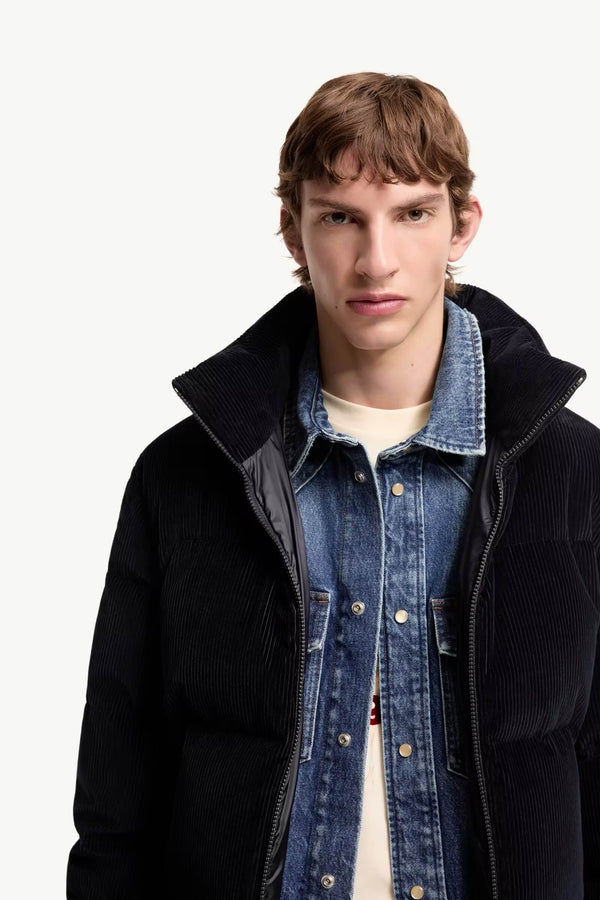 Esparron Corduroy Short Down Jacket