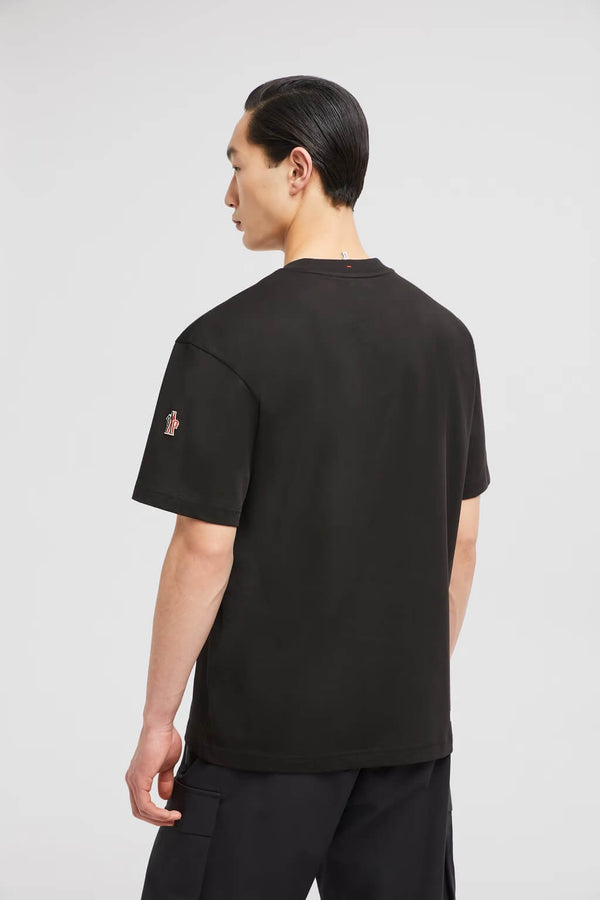 Mirrored Logo Cotton T-Shirt
