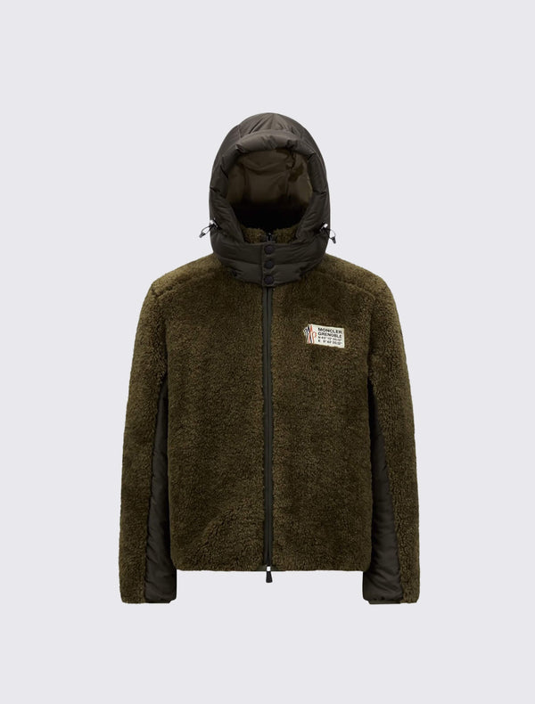 Wengi Reversible Teddy Short Down Jacket
