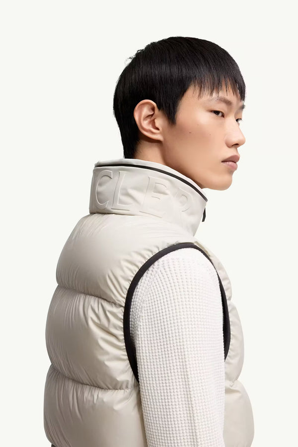 Guersac Diagonal-Quilted Hooded Down Gilet