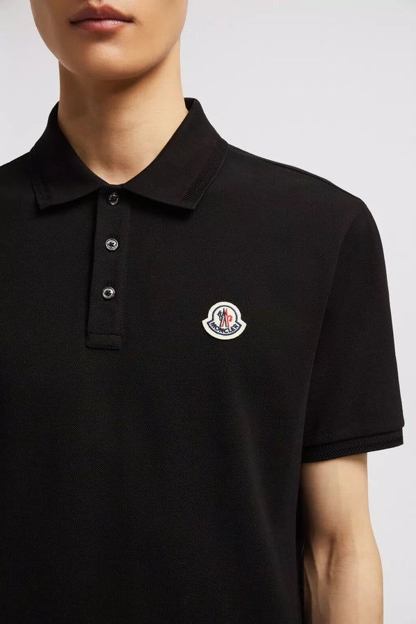 Logo Patch Polo Shirt