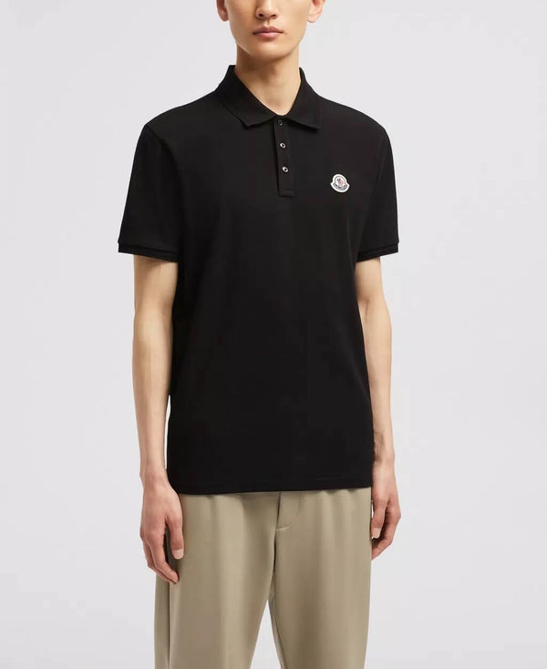 Logo Patch Polo Shirt