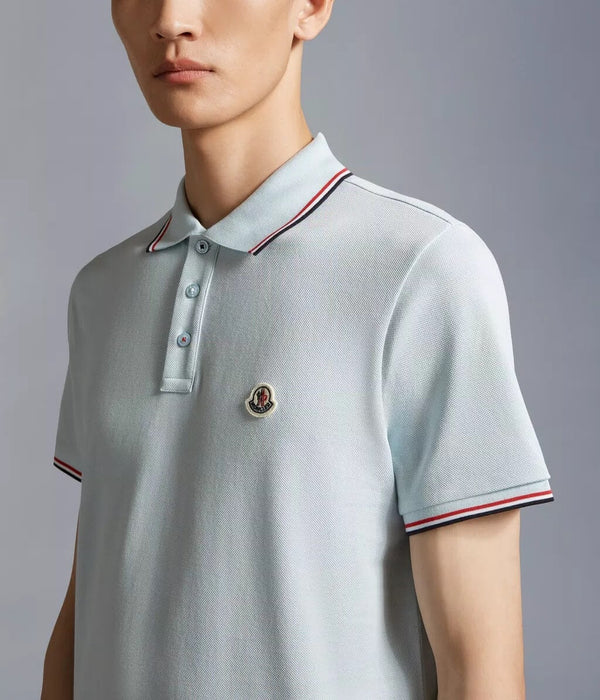 Logo Patch Polo Shirt