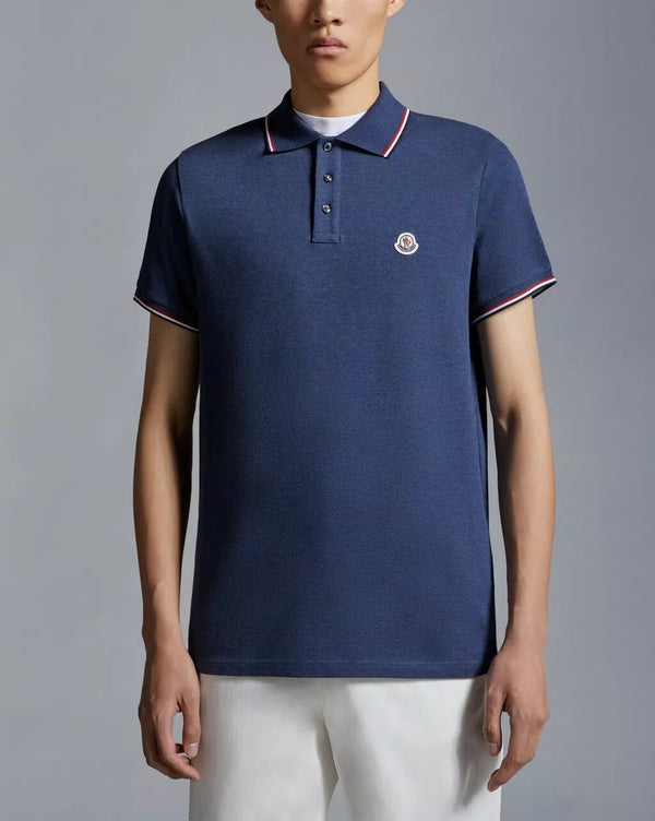 Logo Patch Polo Shirt