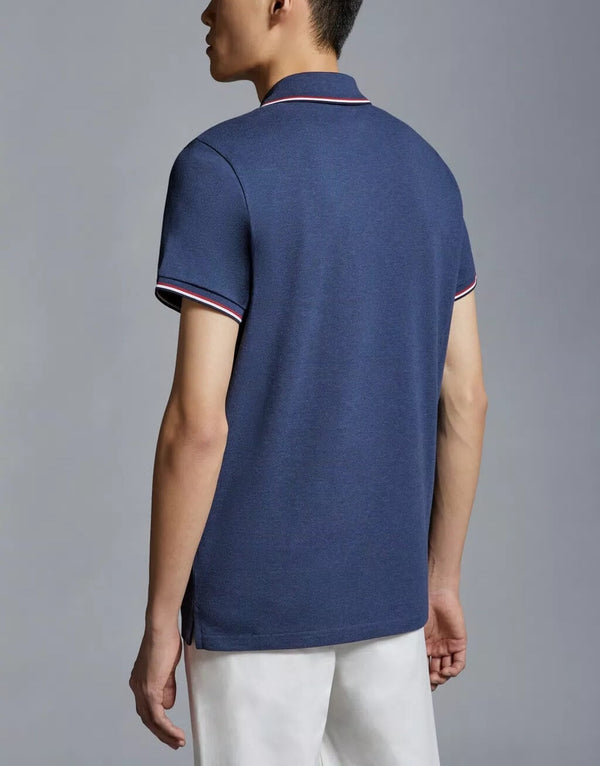 Logo Patch Polo Shirt