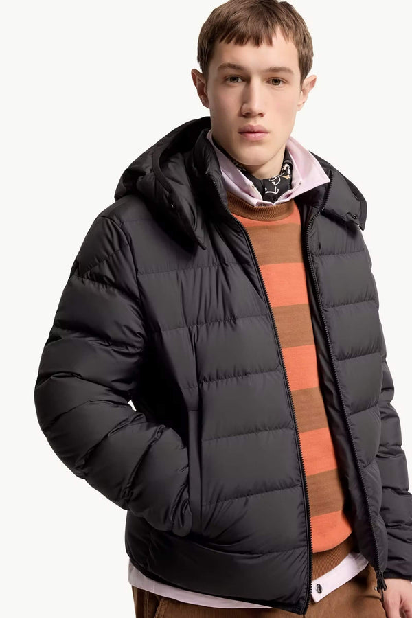 Montbrocq Hooded Short Down Jacket