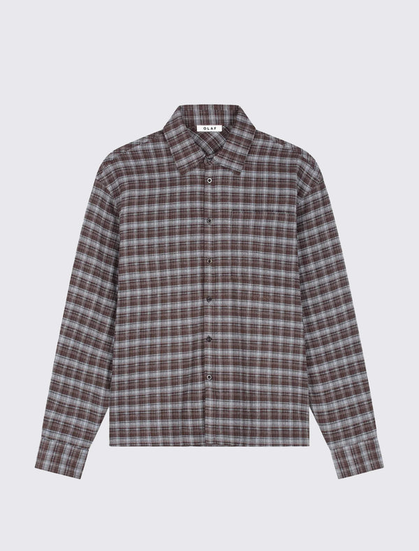 Flannel Boxy Shirt