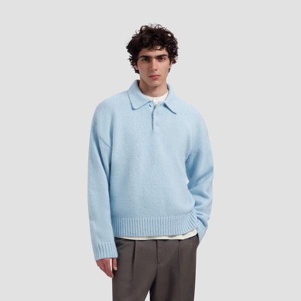 Oversized Knitted Polo
