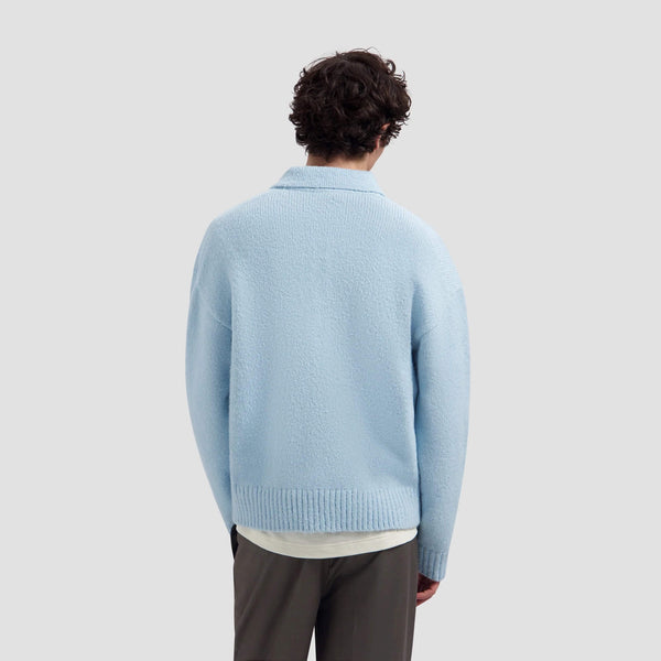 Oversized Knitted Polo
