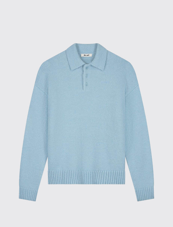 Oversized Knitted Polo