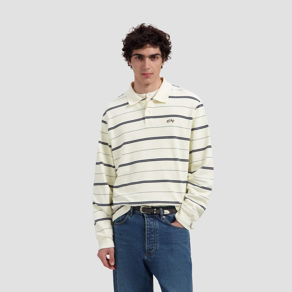 Striped Signature LS Polo