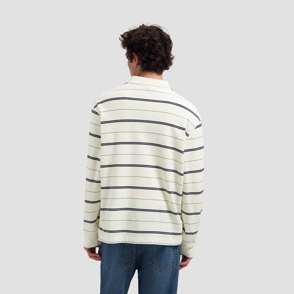 Striped Signature LS Polo