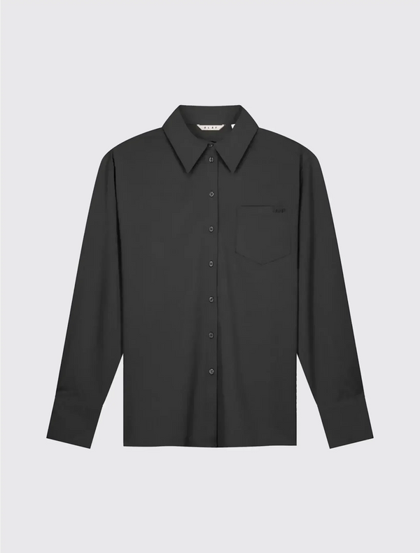 W Drapy Asymetric Shirt