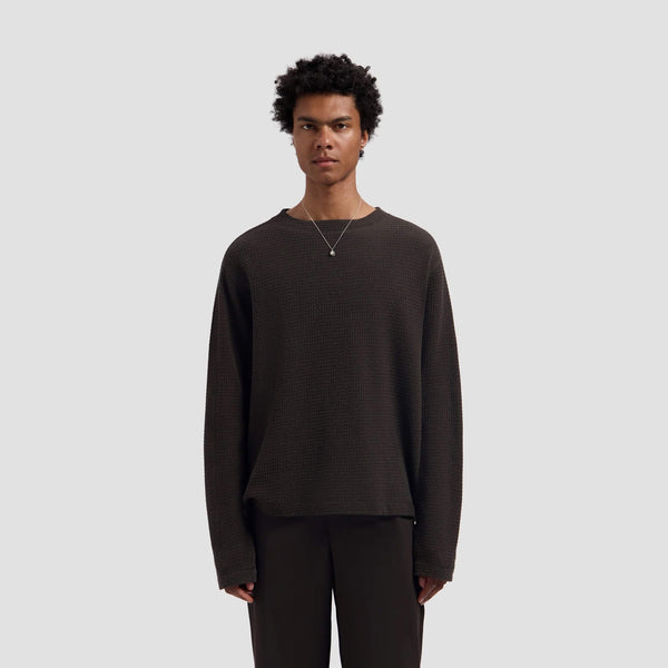 Waffle Crewneck