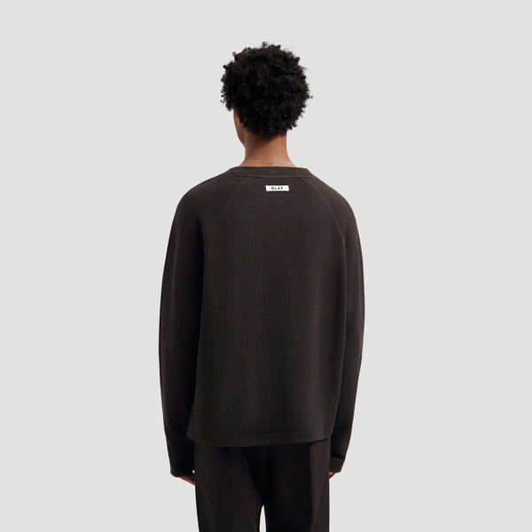 Waffle Crewneck