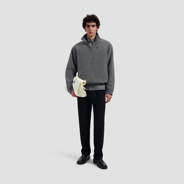 Wool Fleece Zip jacket