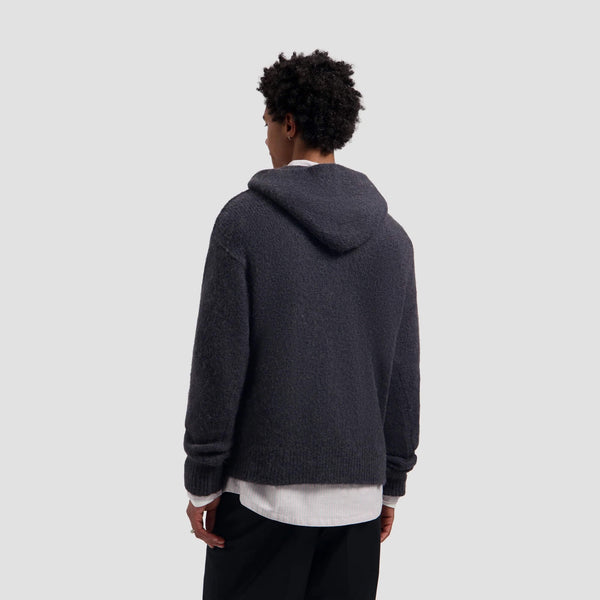 Zip Knitted Hoodie