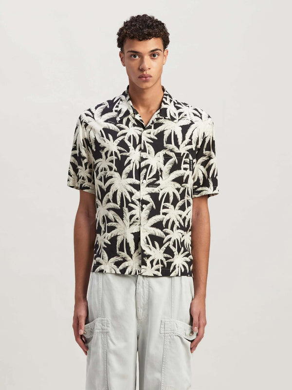 Palm Angels t-shirt zwart