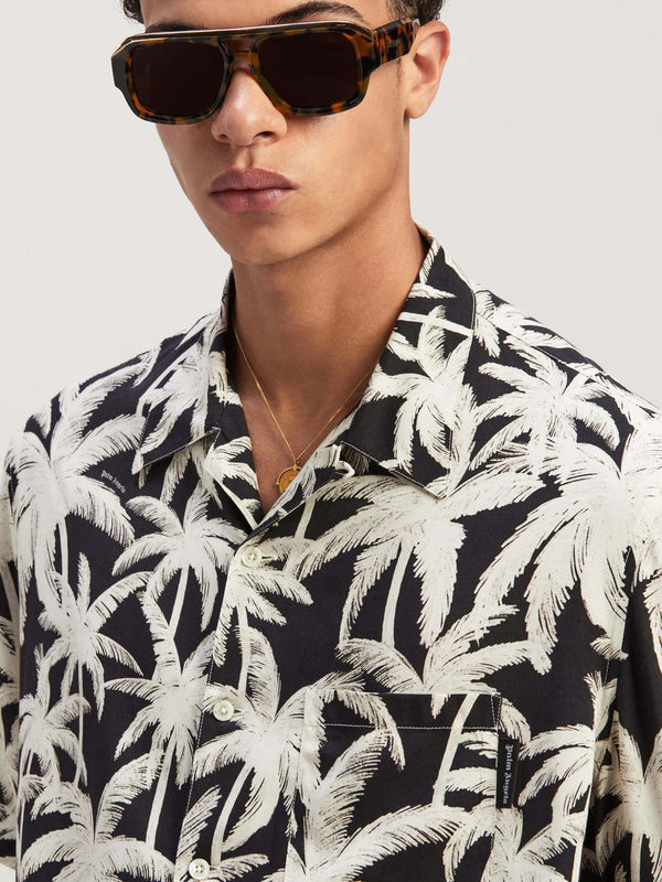 Palm Angels t-shirt zwart