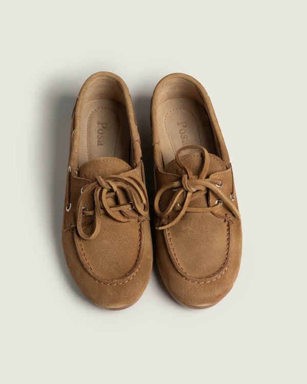 Boat Loafer Brushed Suede