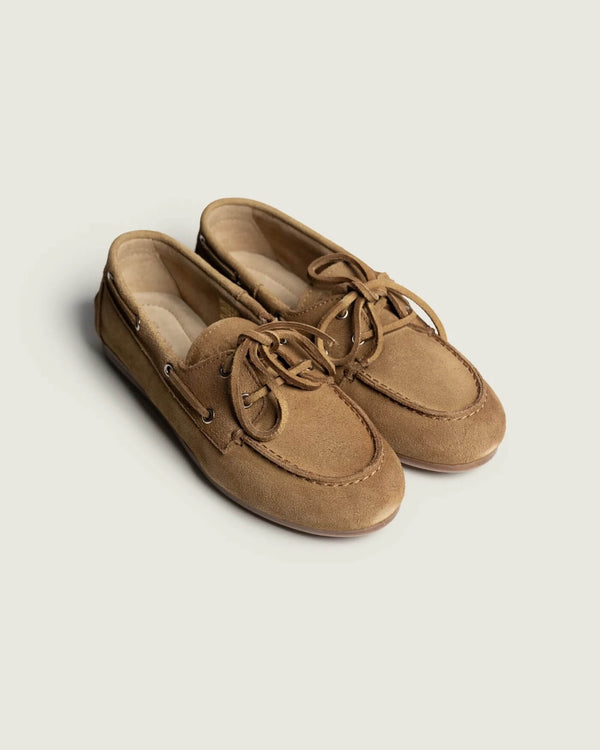 Boat Loafer Brushed Suede