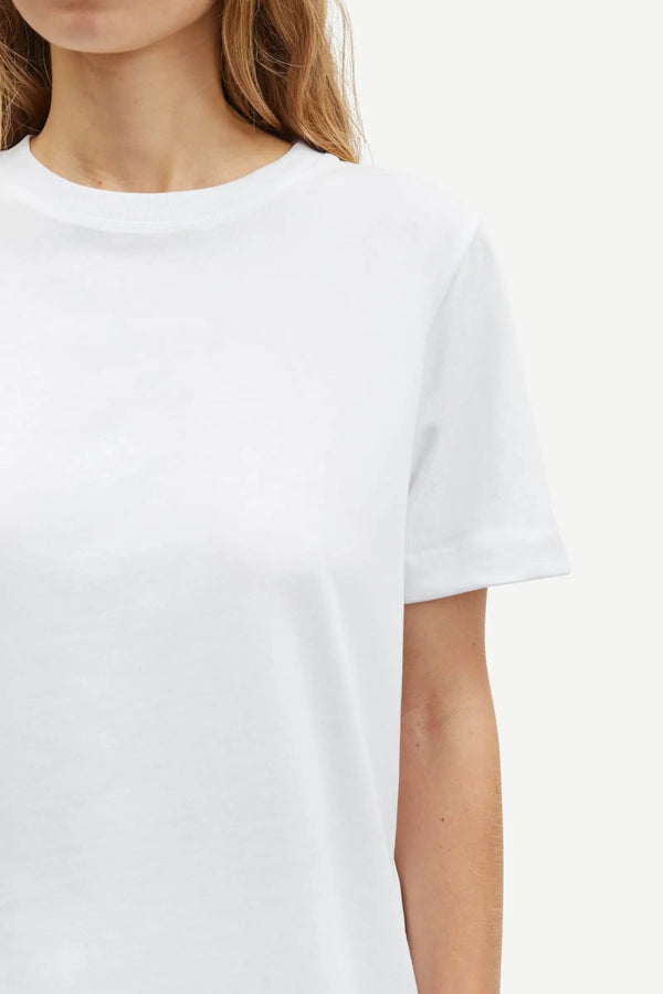 Samsoe Basic t-shirt wit