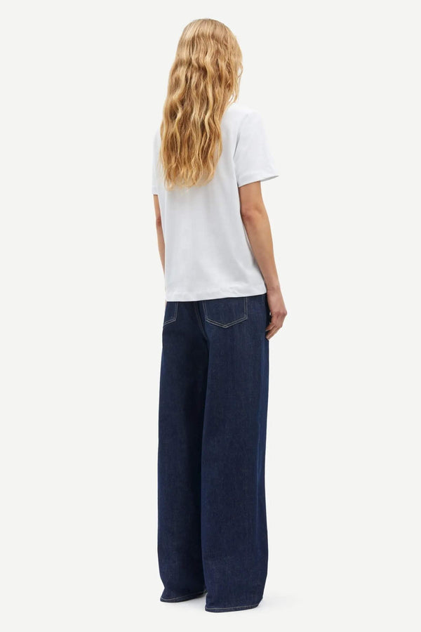 Samsoe Basic t-shirt wit