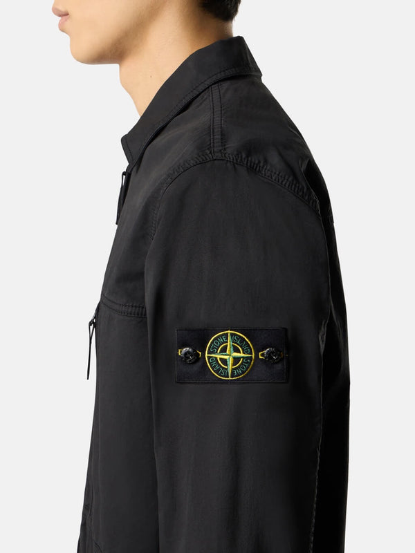 1200003 Supima® Cotton Twill Overshirt