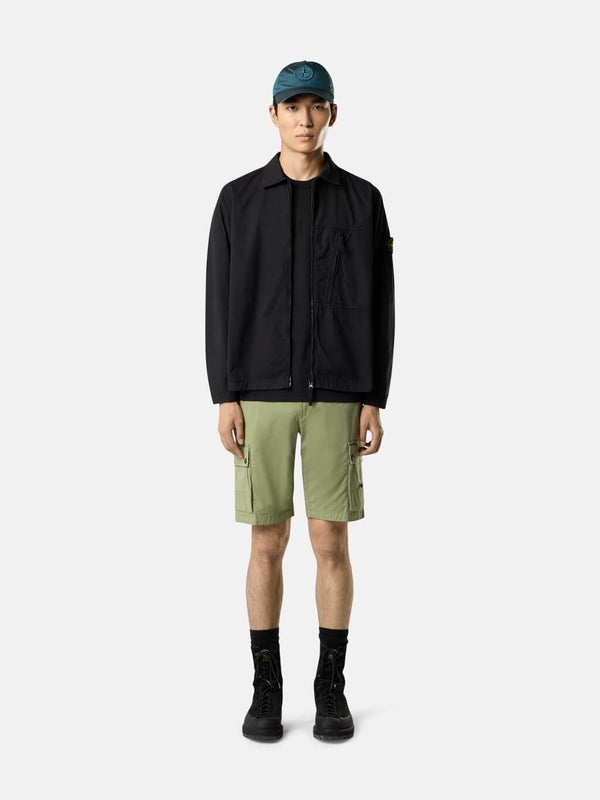 1200003 Supima® Cotton Twill Overshirt