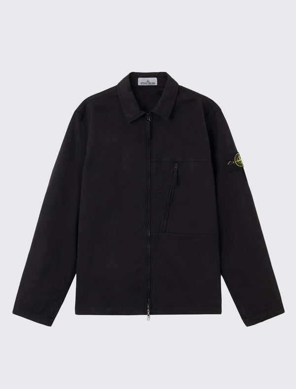 1200003 Supima® Cotton Twill Overshirt