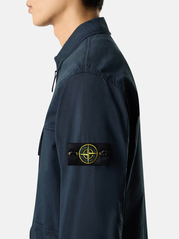 1200003 Supima® Cotton Twill Overshirt