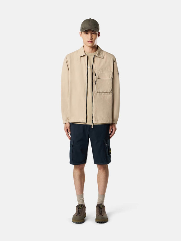 1200004 Overshirt in Canvas-Weave Cotton