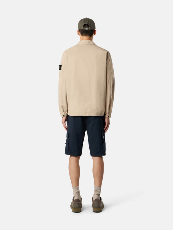 1200004 Overshirt in Canvas-Weave Cotton