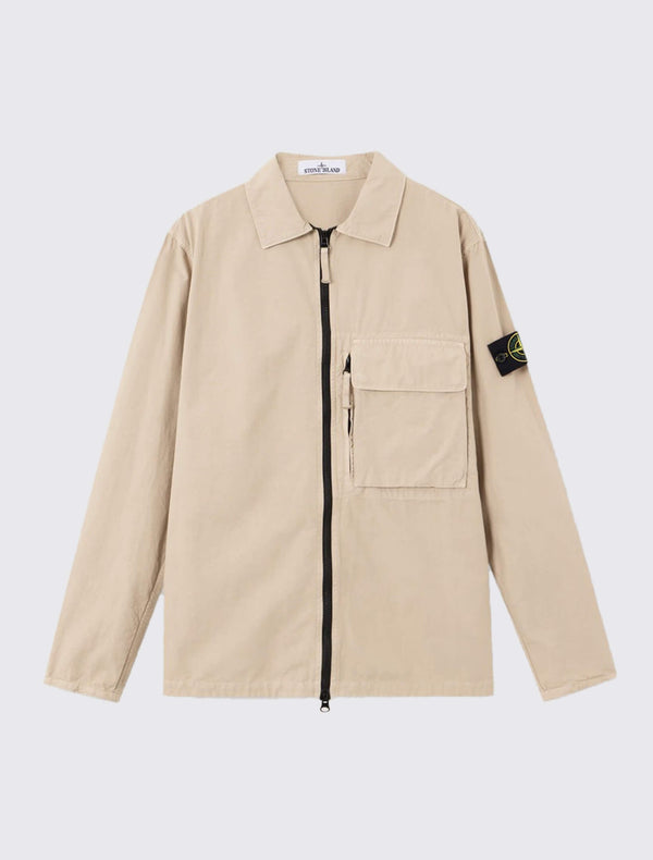 1200004 Overshirt in Canvas-Weave Cotton