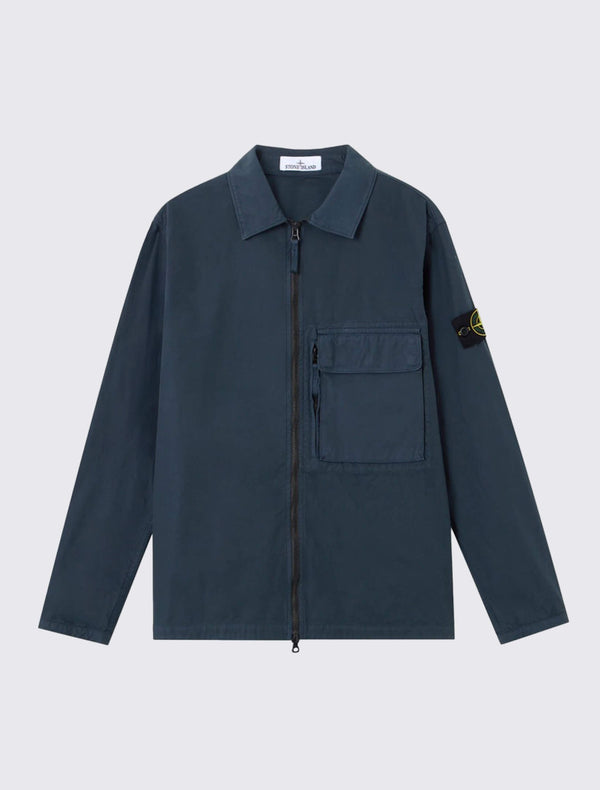 1200004 Overshirt in Canvas-Weave Cotton