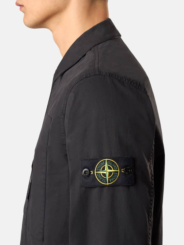 1200032 Supima® Cotton Twill Stretch-TC Overshirt