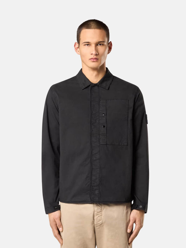 1200032 Supima® Cotton Twill Stretch-TC Overshirt