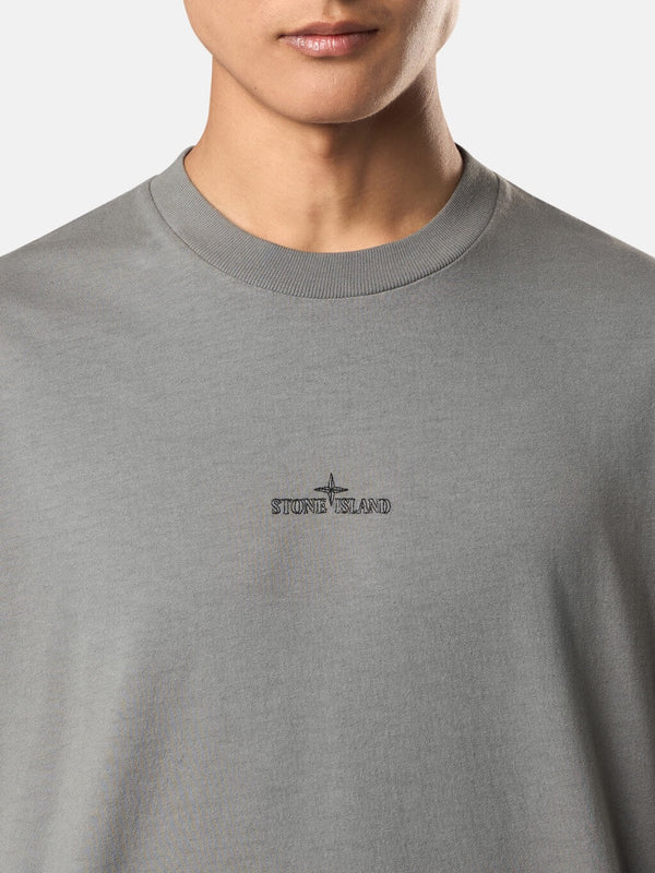 2100021 T-Shirt with Megacity Sky Embroidery