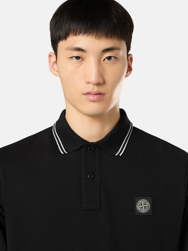 2SL18 Slim Fit Long Sleeve Polo Shirt