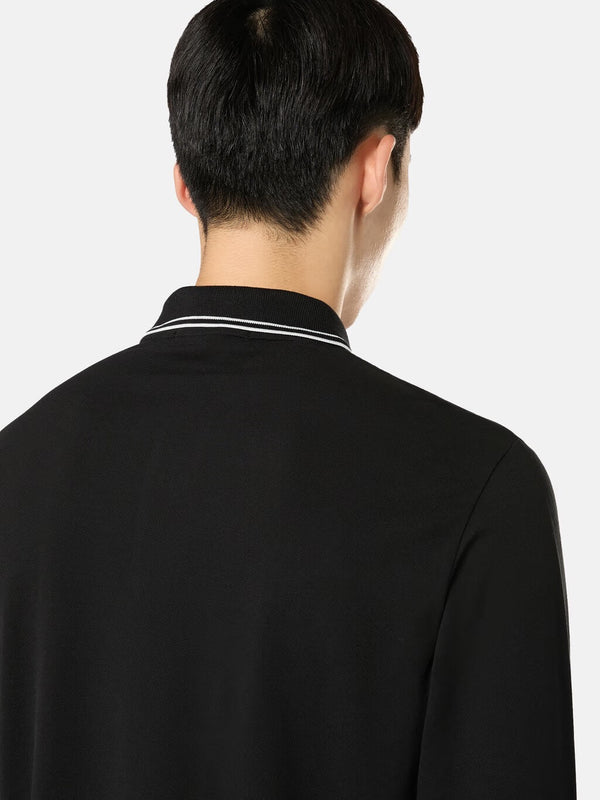 2SL18 Slim Fit Long Sleeve Polo Shirt