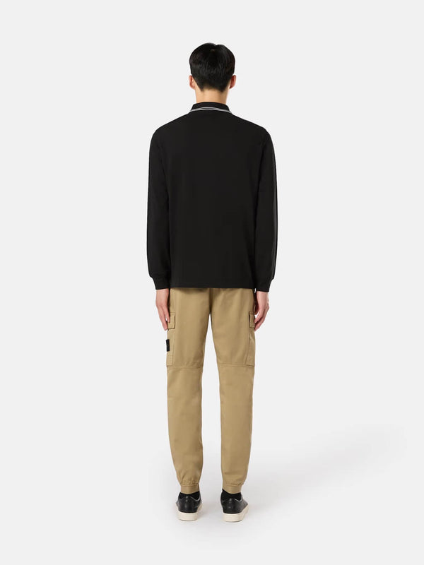 2SL18 Slim Fit Long Sleeve Polo Shirt