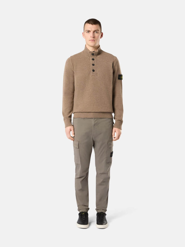 30410 Supima® Cotton Twill Stretch Cargo Trousers